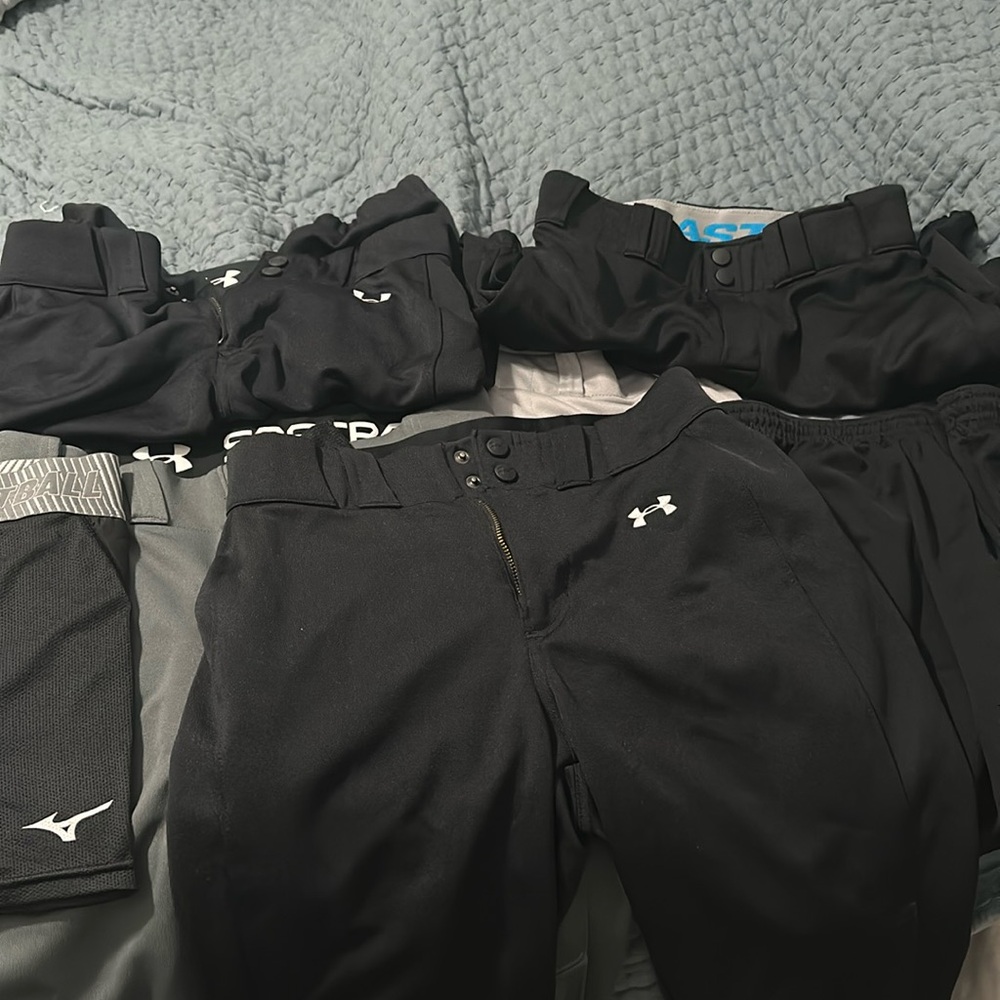 Easton and Under Armour Softball pants